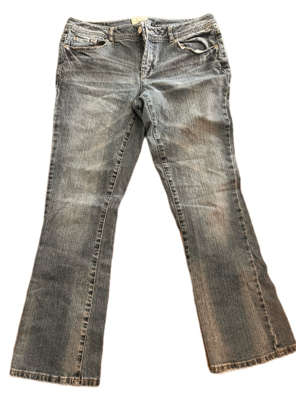 Aeropostale Women's Light Wash Flared Jeans